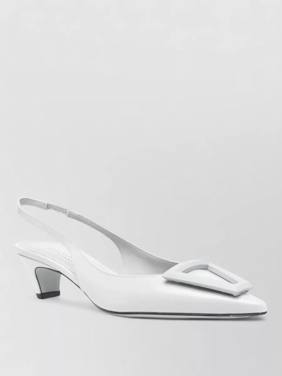 Roberto Festa Leather Slingback Sandals