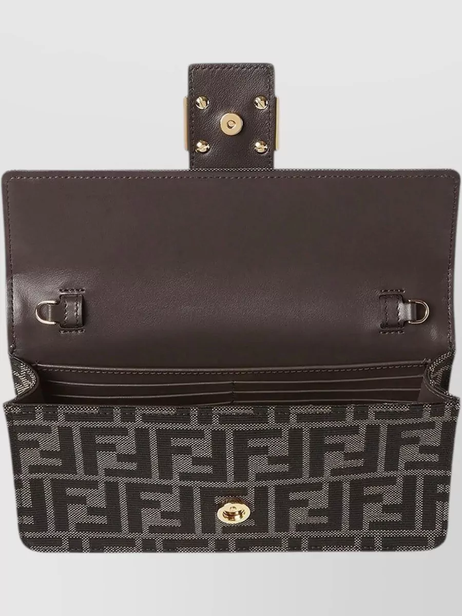 Fendi Leather Wallet On Chain