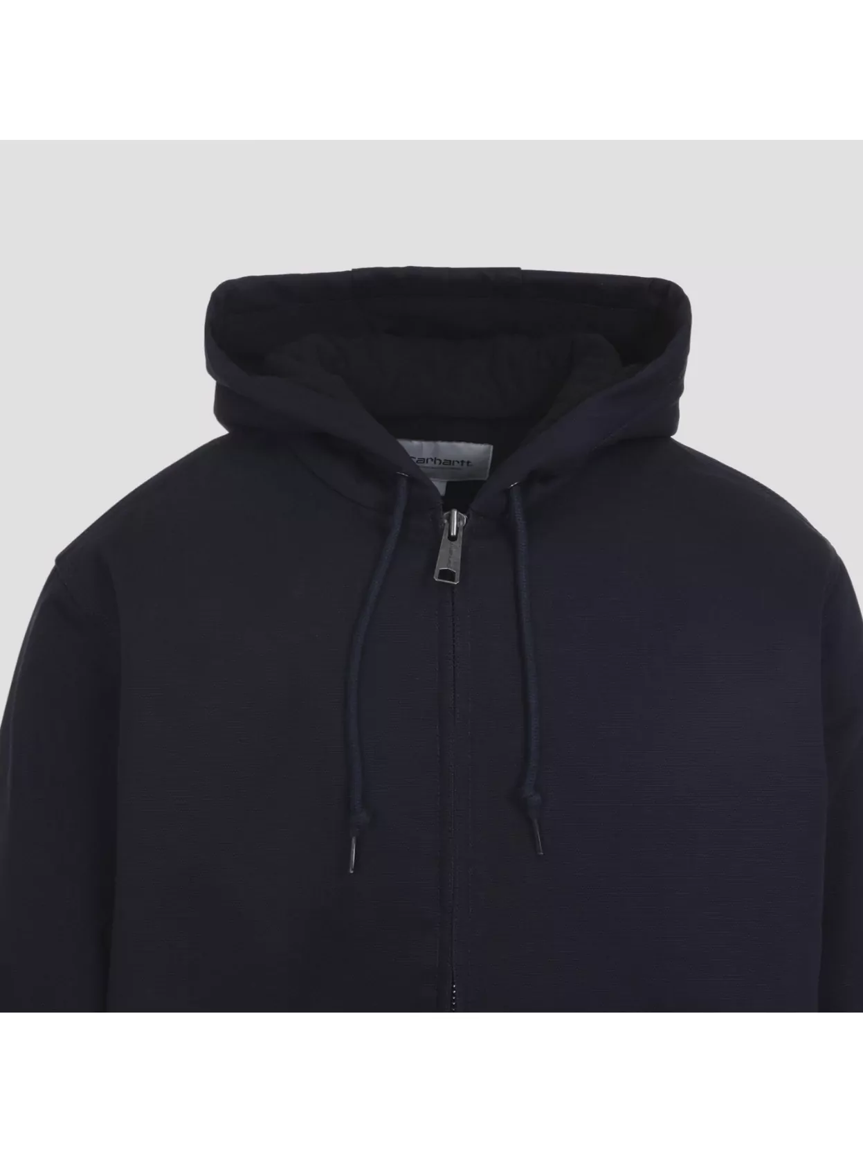 Carhartt Wip Hooded Jacket With Pockets And Ribbed Finish