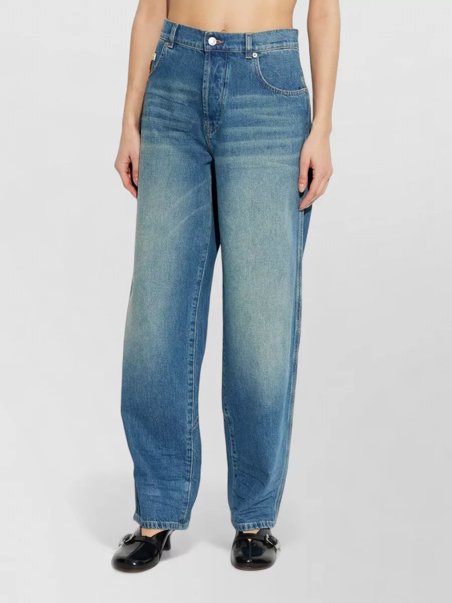 Moschino Denim Wide-Leg Trousers