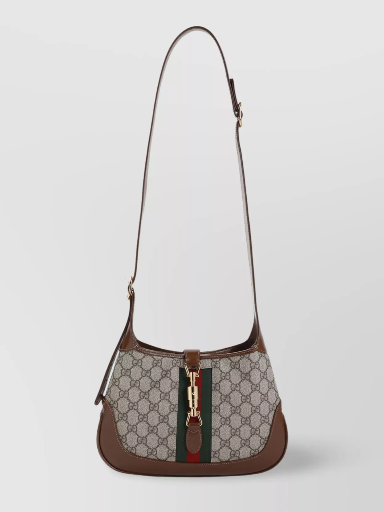 Gucci Shoulder Bag With Signature Pattern And Gold-Tone Hardware