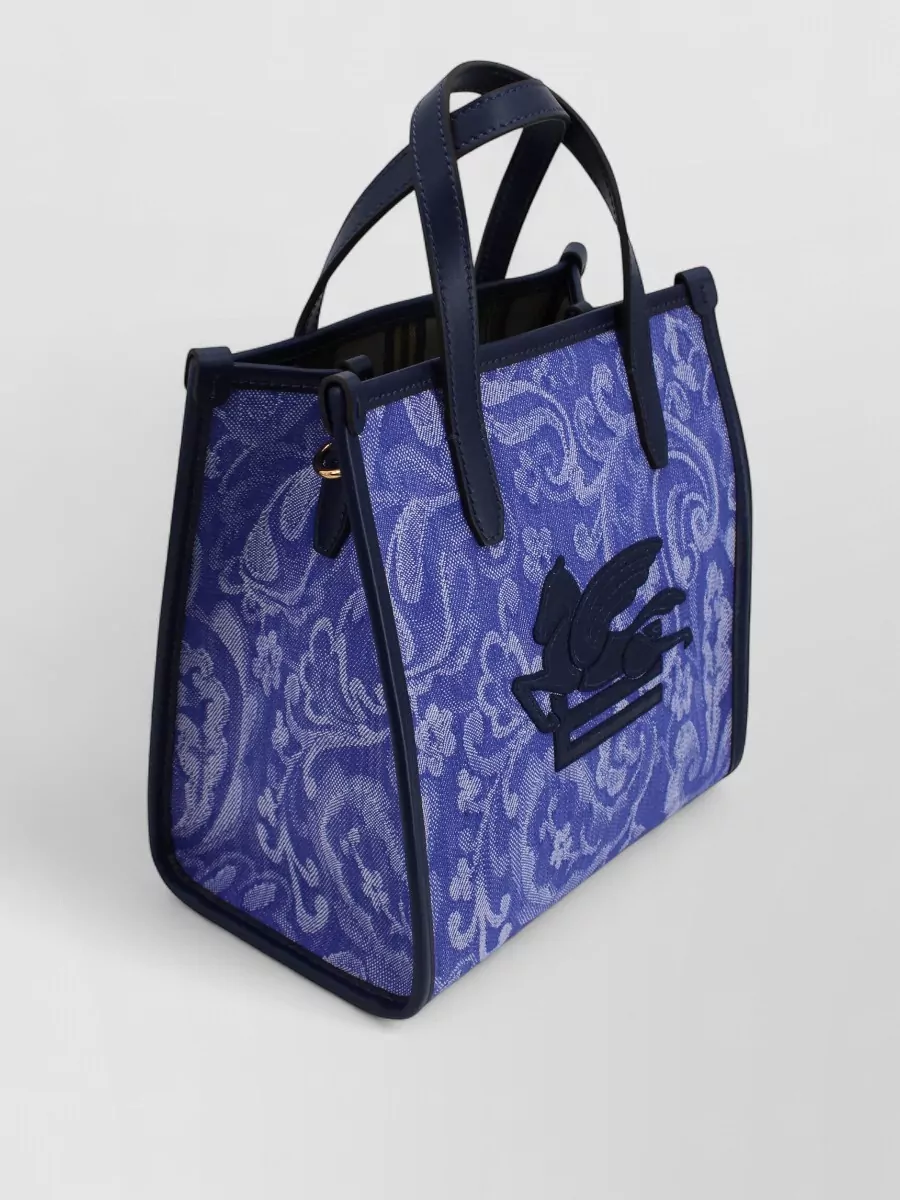 Etro Love Trotter Small Denim Tote Bag