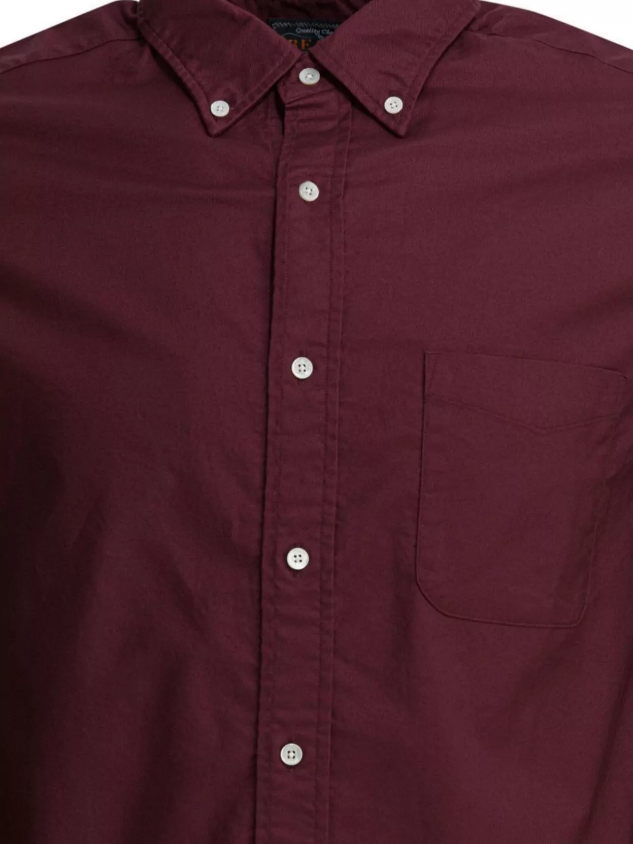 Beams Plus Oxford Shirt With Button-Down Collar And Pocket