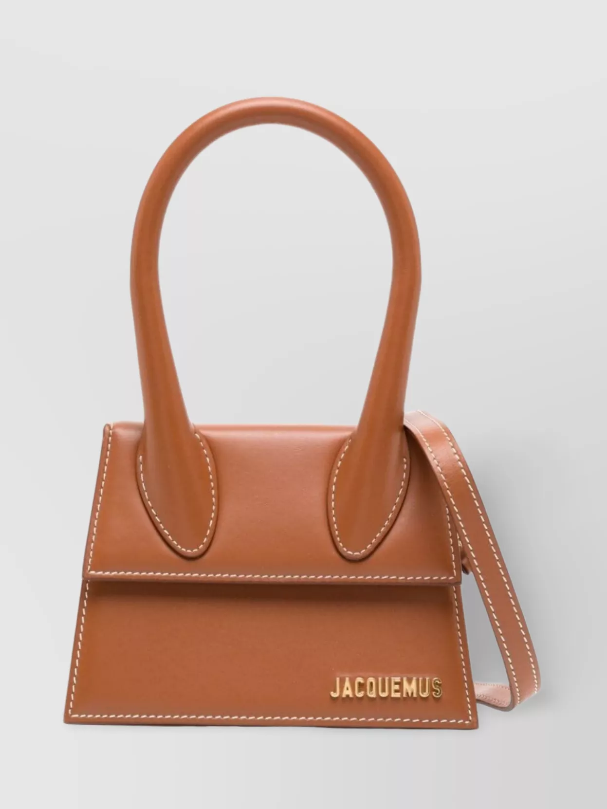 Shop Jacquemus Le Chiquito Structured Leather Shoulder Bag