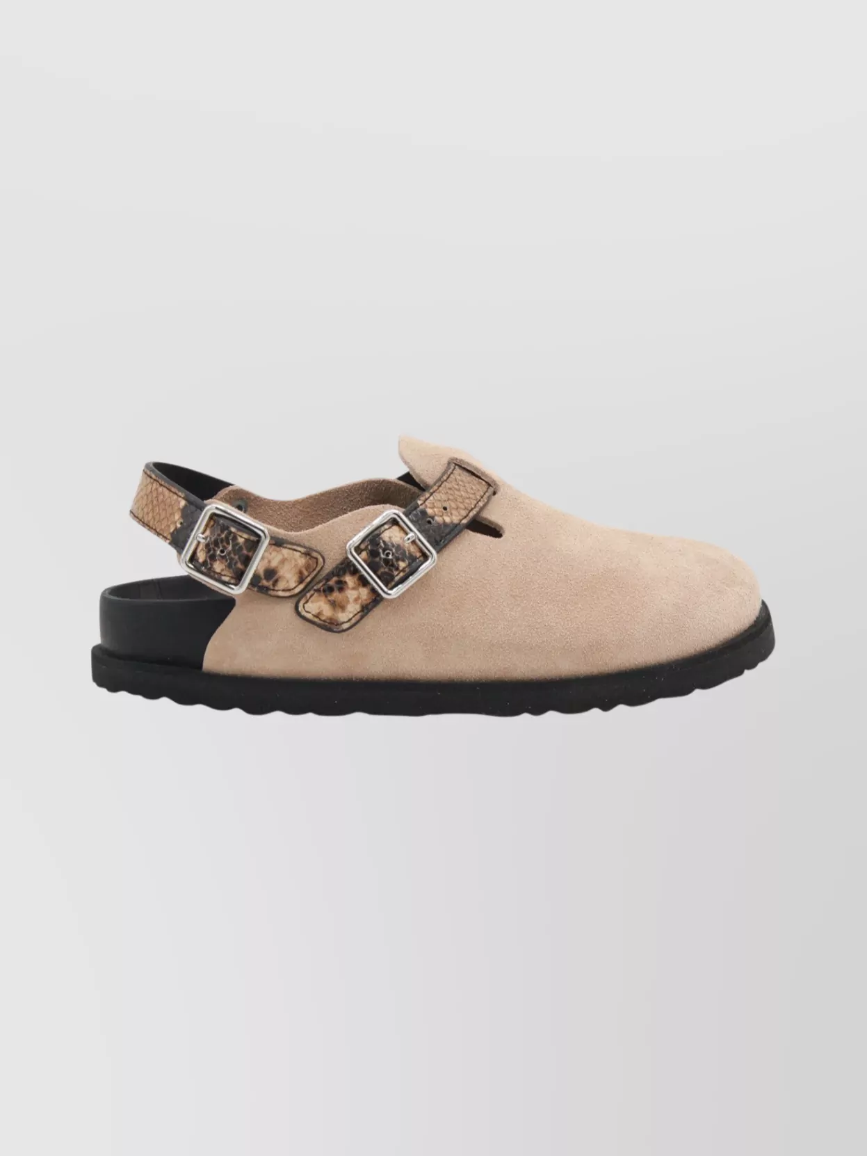 Birkenstock 1774 Open Sling Back Sandals With Textured Strap In Brown