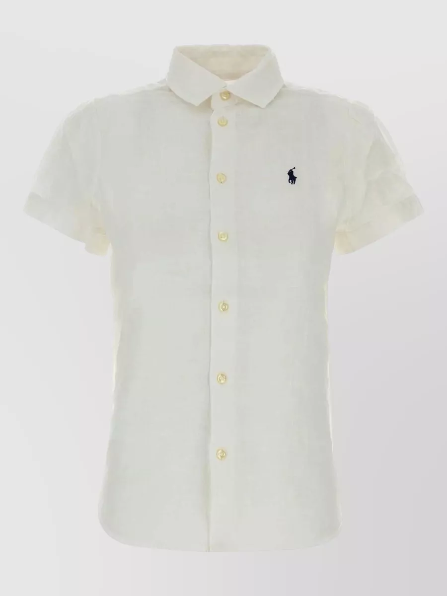 Polo Ralph Lauren Linen Short-Sleeve Shirt