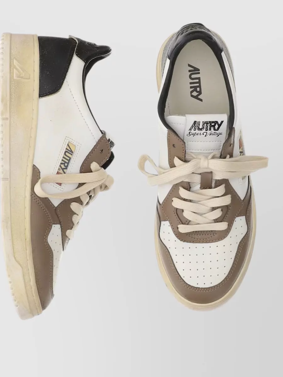 Autry Leather Low-Top Sneakers