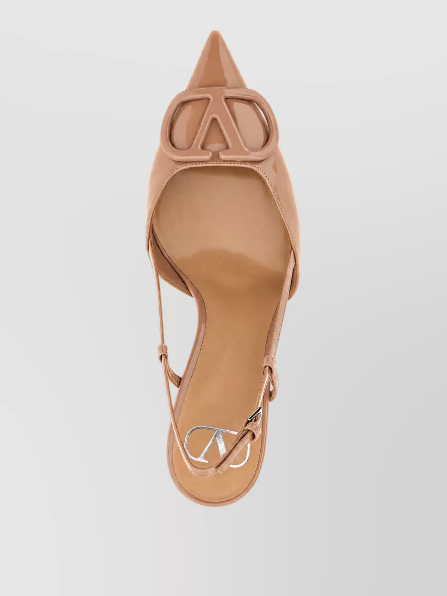Valentino Garavani Leather Slingback Mules