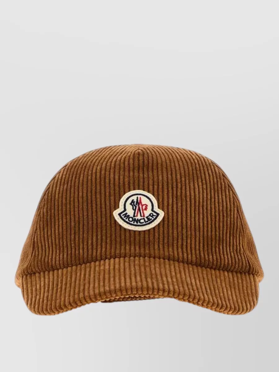 Moncler corduroy baseball cap