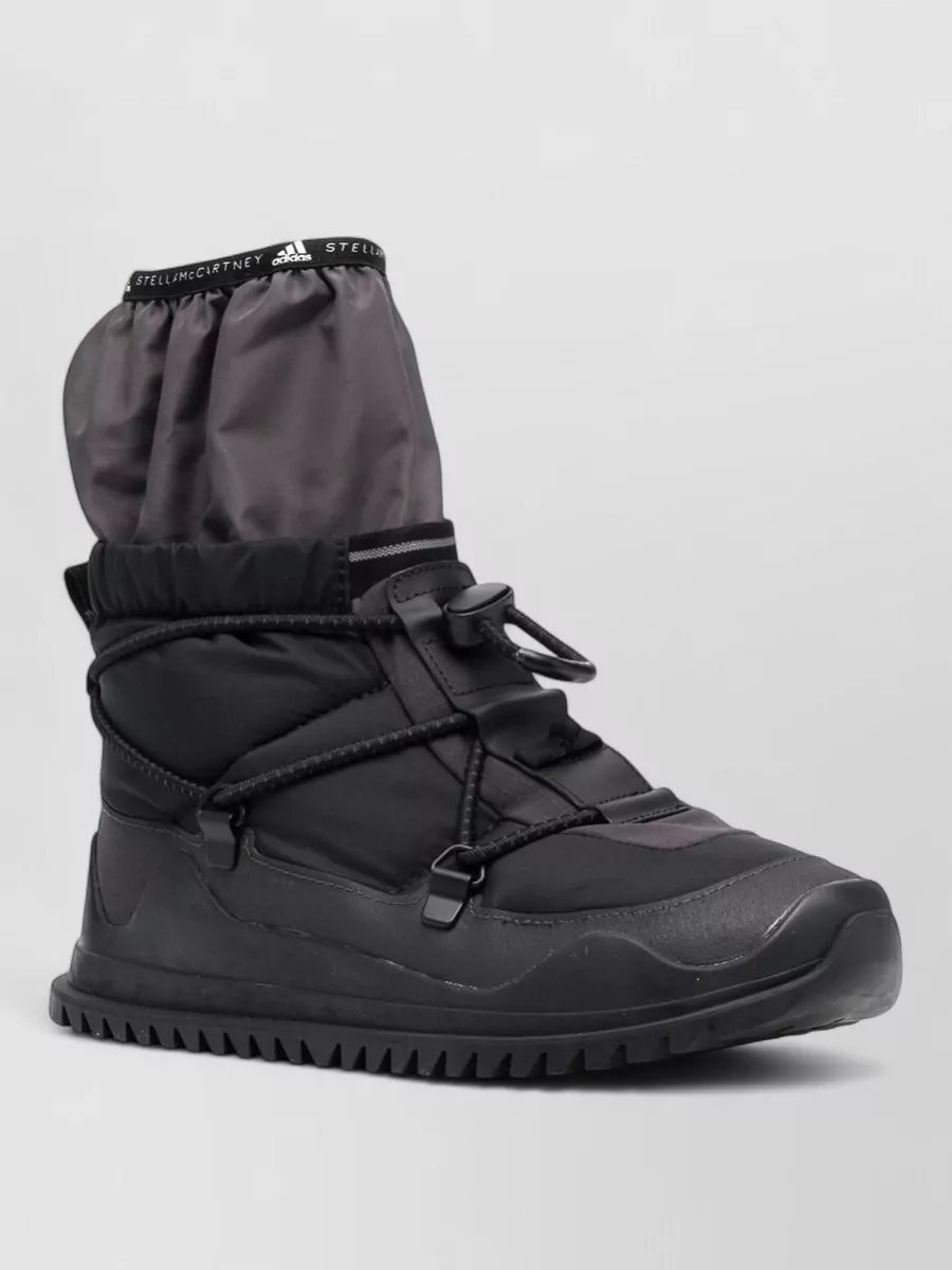 Adidas by Stella McCartney nylon sock-style hi-top sneakers