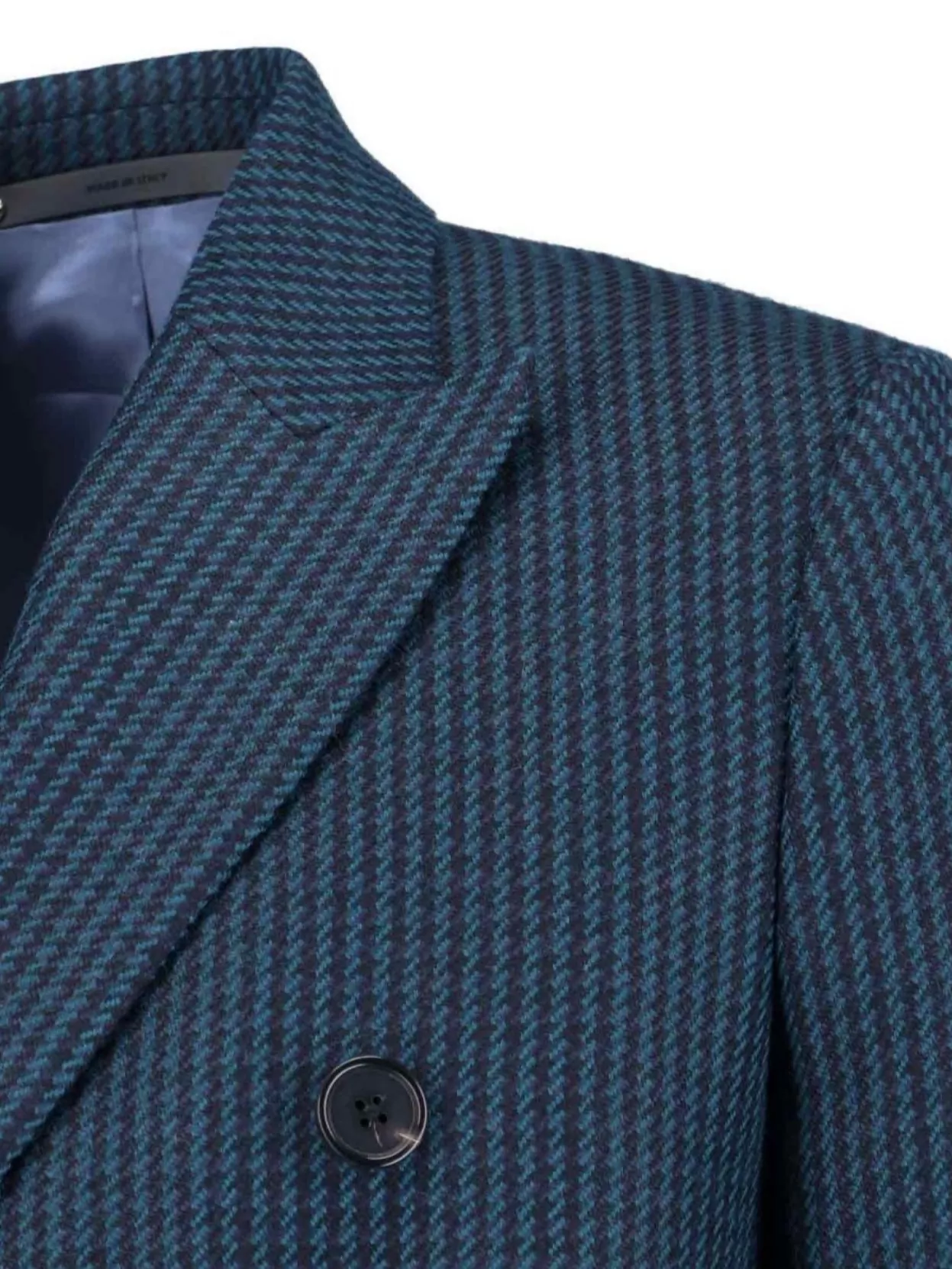 Paul Smith Double-Breasted Long Jacket Back Vent