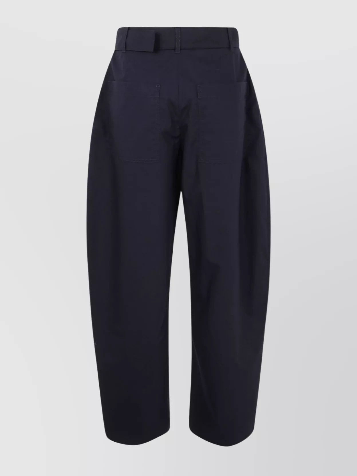 パンツ Studio Nicholson Belted Round Leg Pant Almond Doring Belted Round Leg Pant - Studio Nicholson