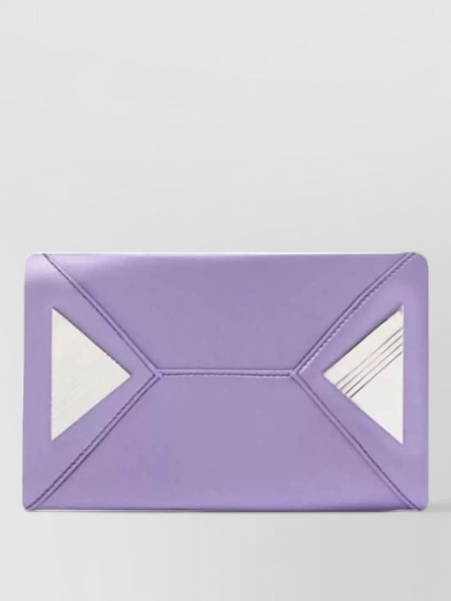 The Attico Mini Satin Top Handle Bag