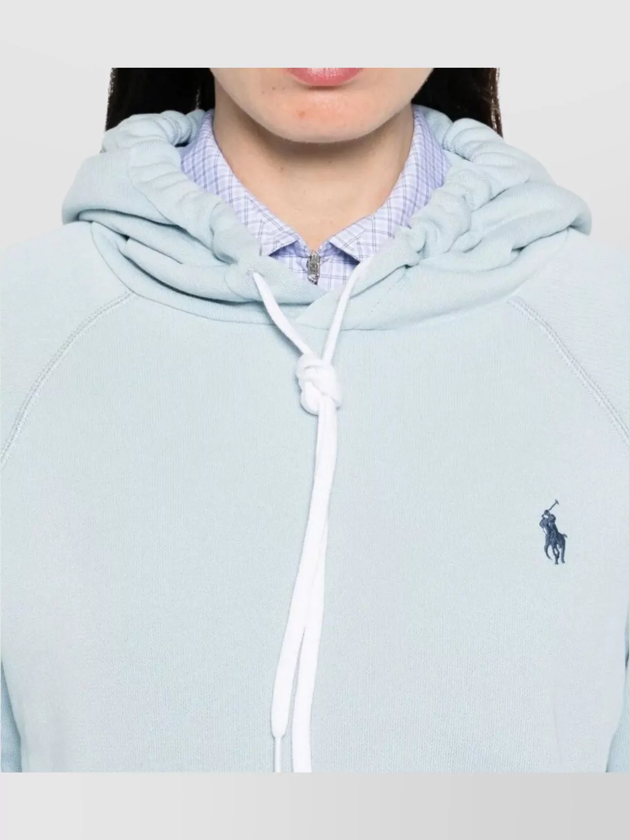 Polo Ralph Lauren Hooded Cotton Blend Top