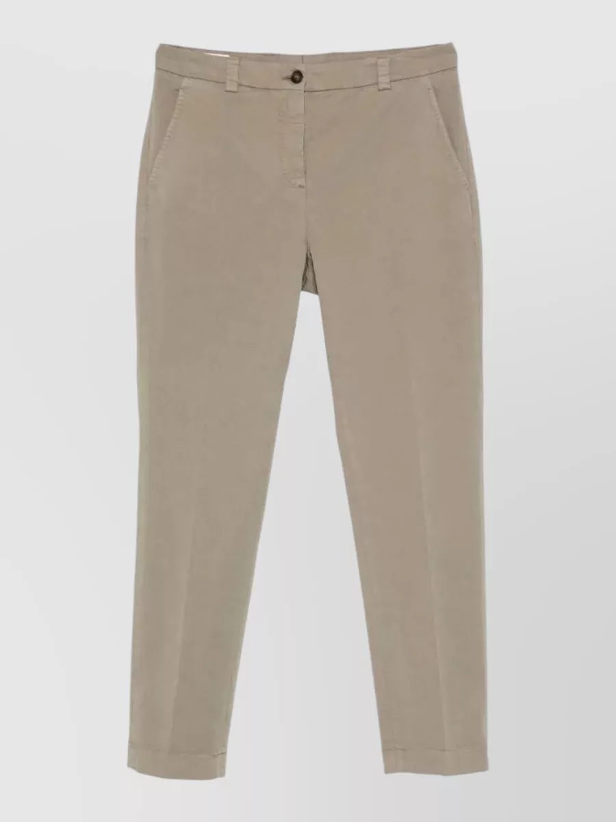 Incotex Cotton straight-leg trousers