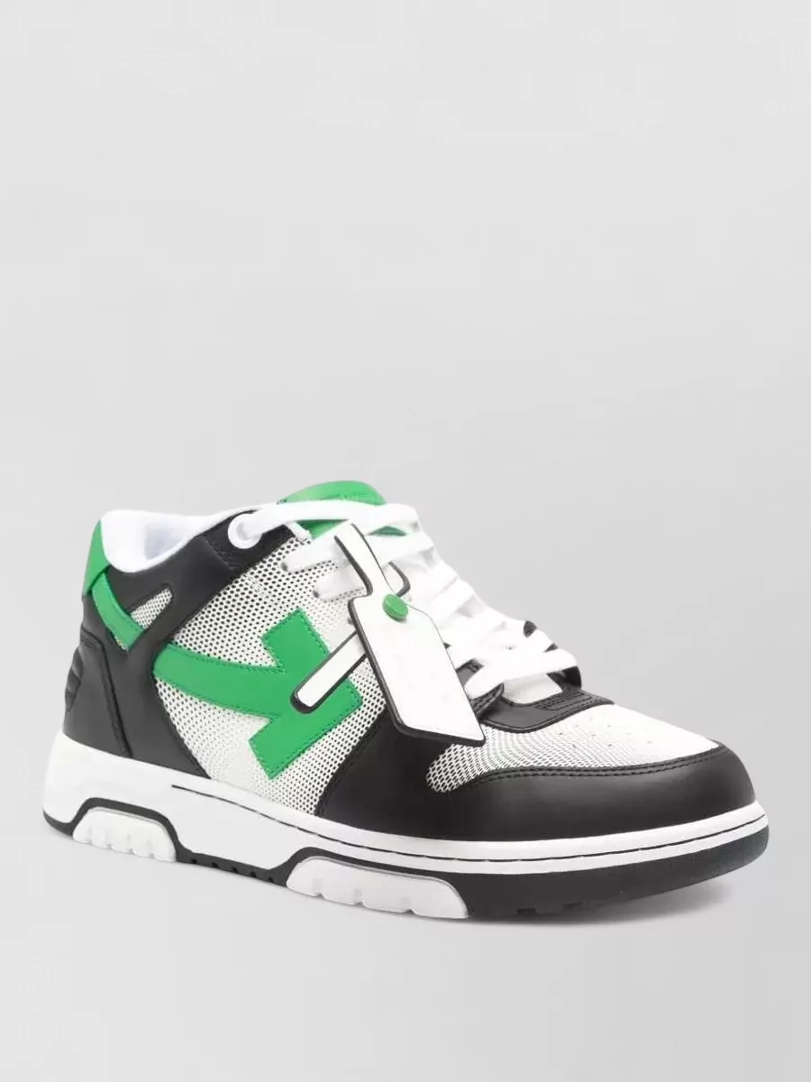 Off-White leather out of office low-top sneakers