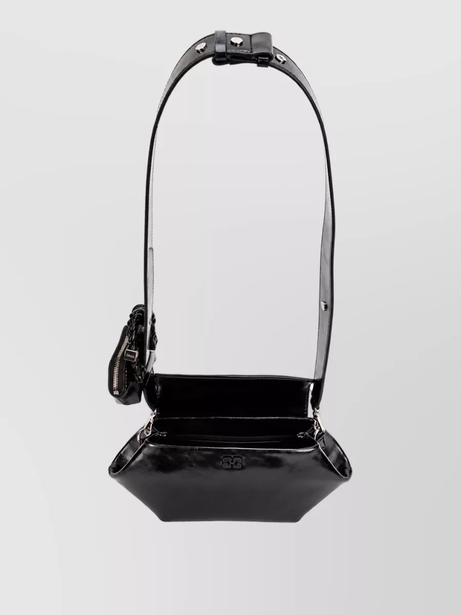 Ganni Na Leather Shoulder Bag
