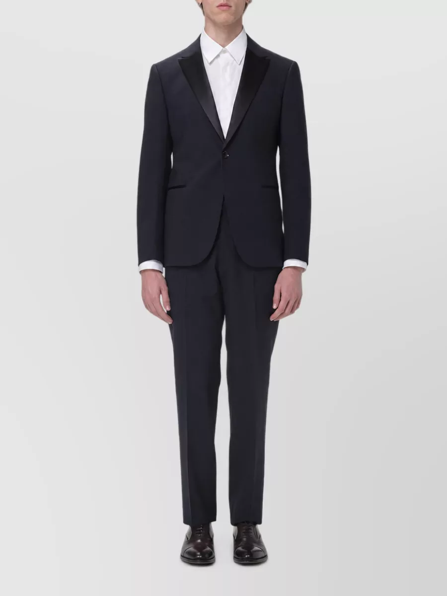 Giorgio Armani wool single breasted coat