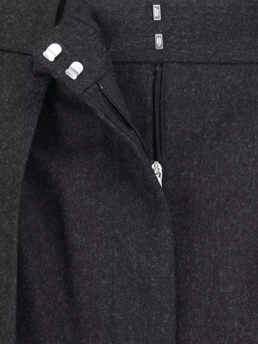 Victoria Beckham Wool Straight-Leg Tailored Trousers