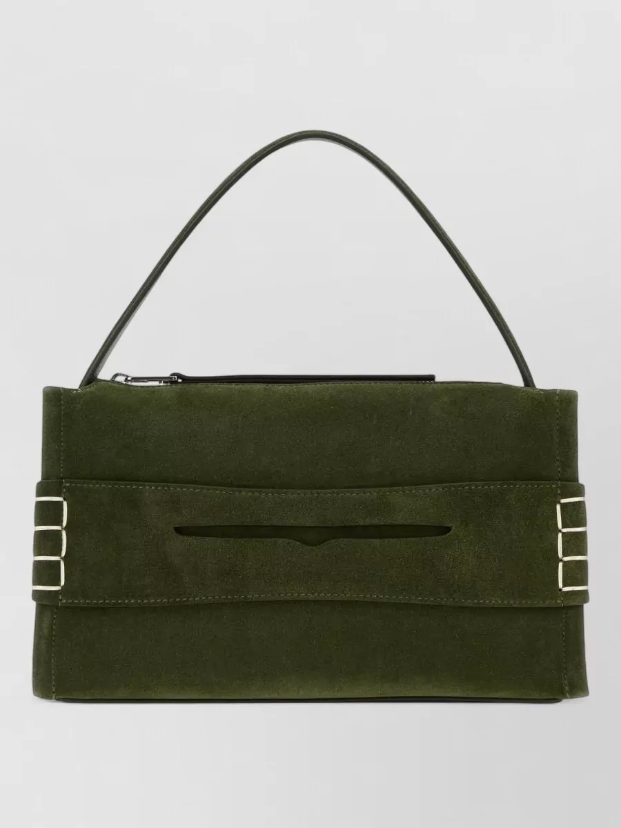 Jw Anderson Loafer Bag Suede Leather Clutch Bag