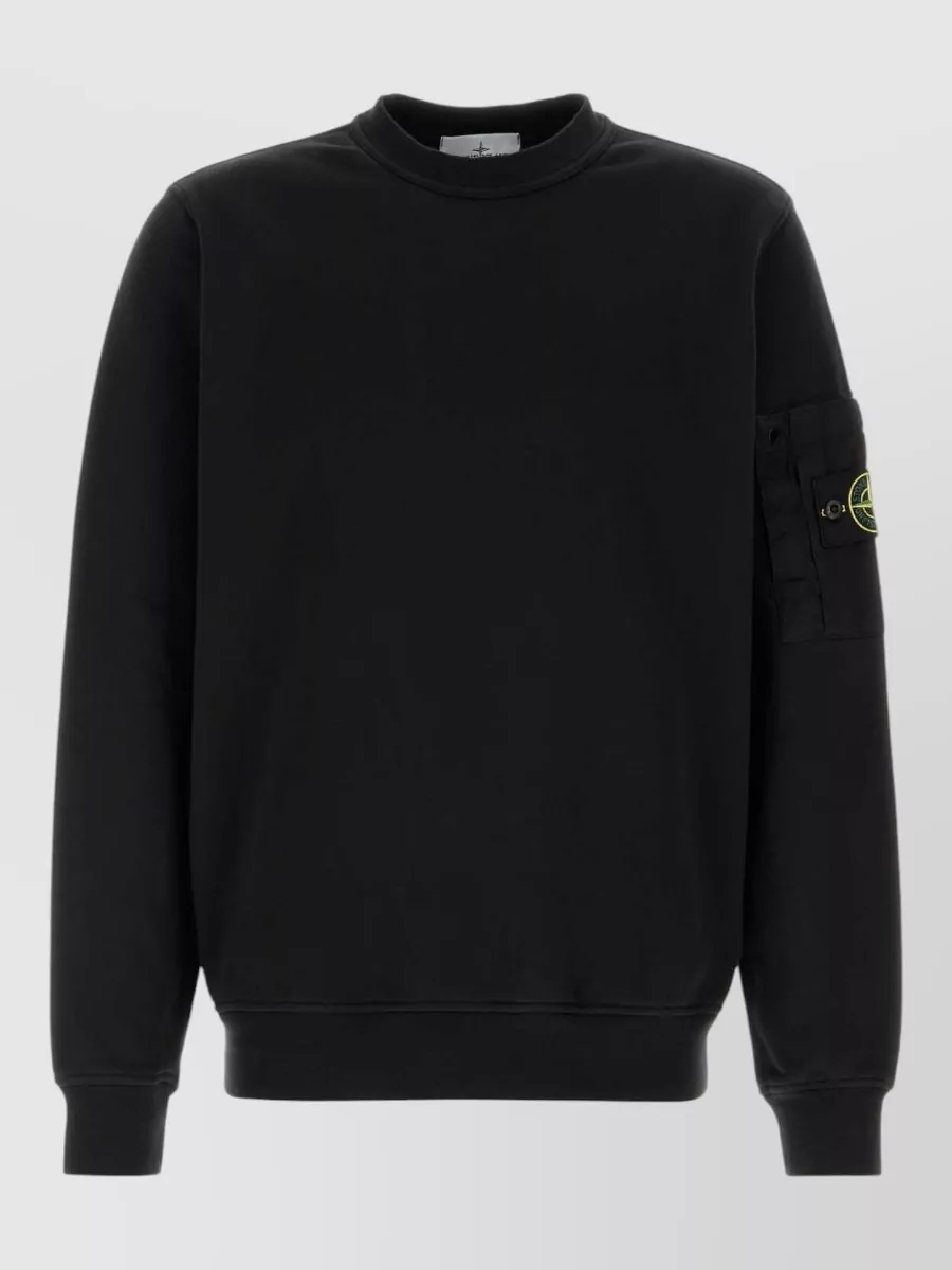 Stone Island Cotton regular-fit crewneck sweatshirt