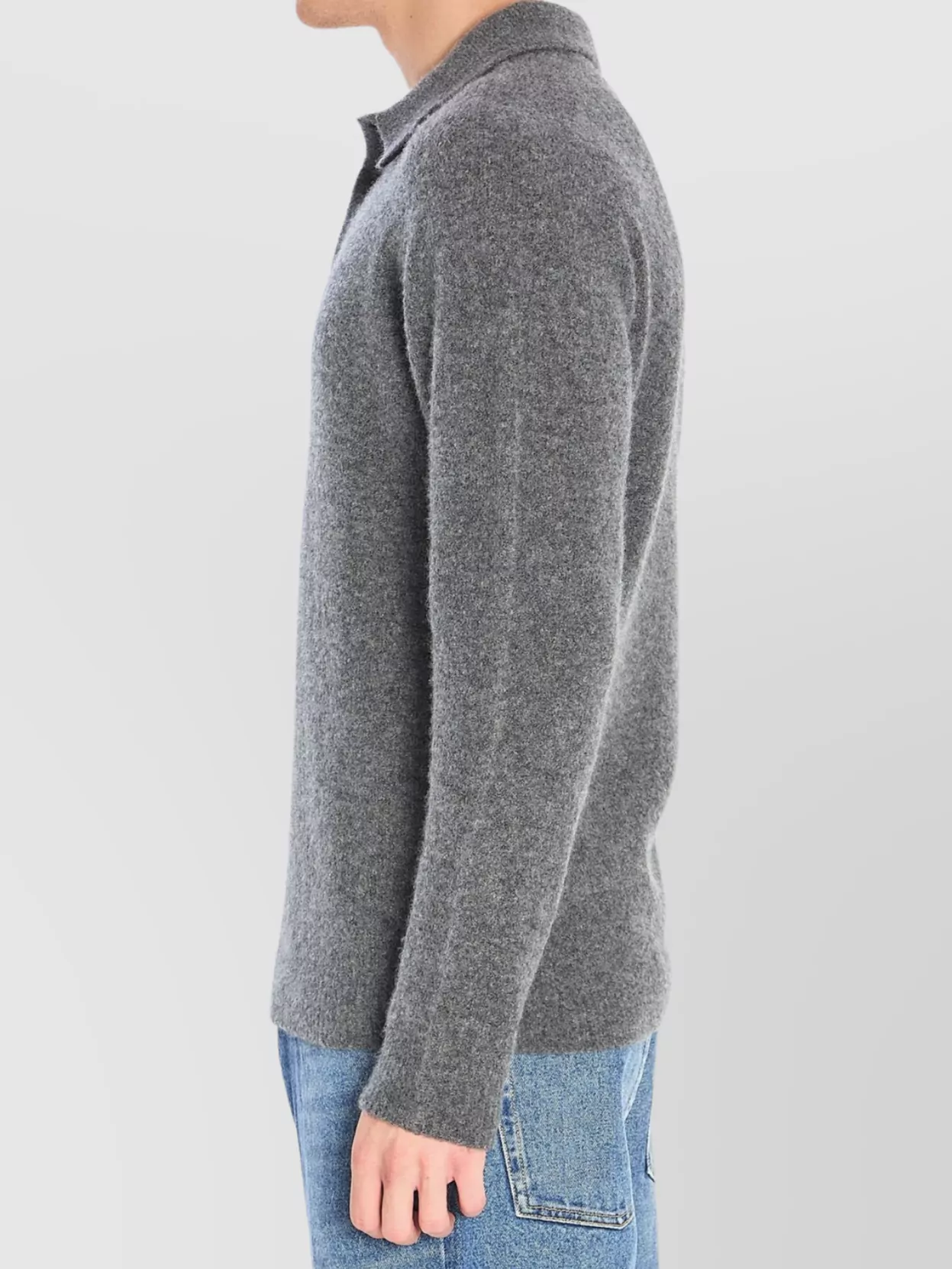 Roberto Collina Cashmere Blend Polo Shirt