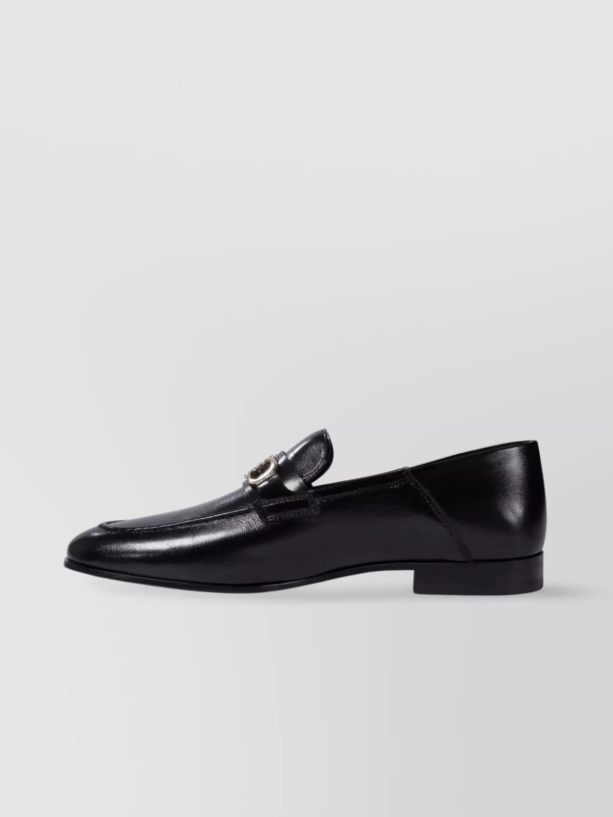 Ferragamo Slip-On Shoes Metal Detail