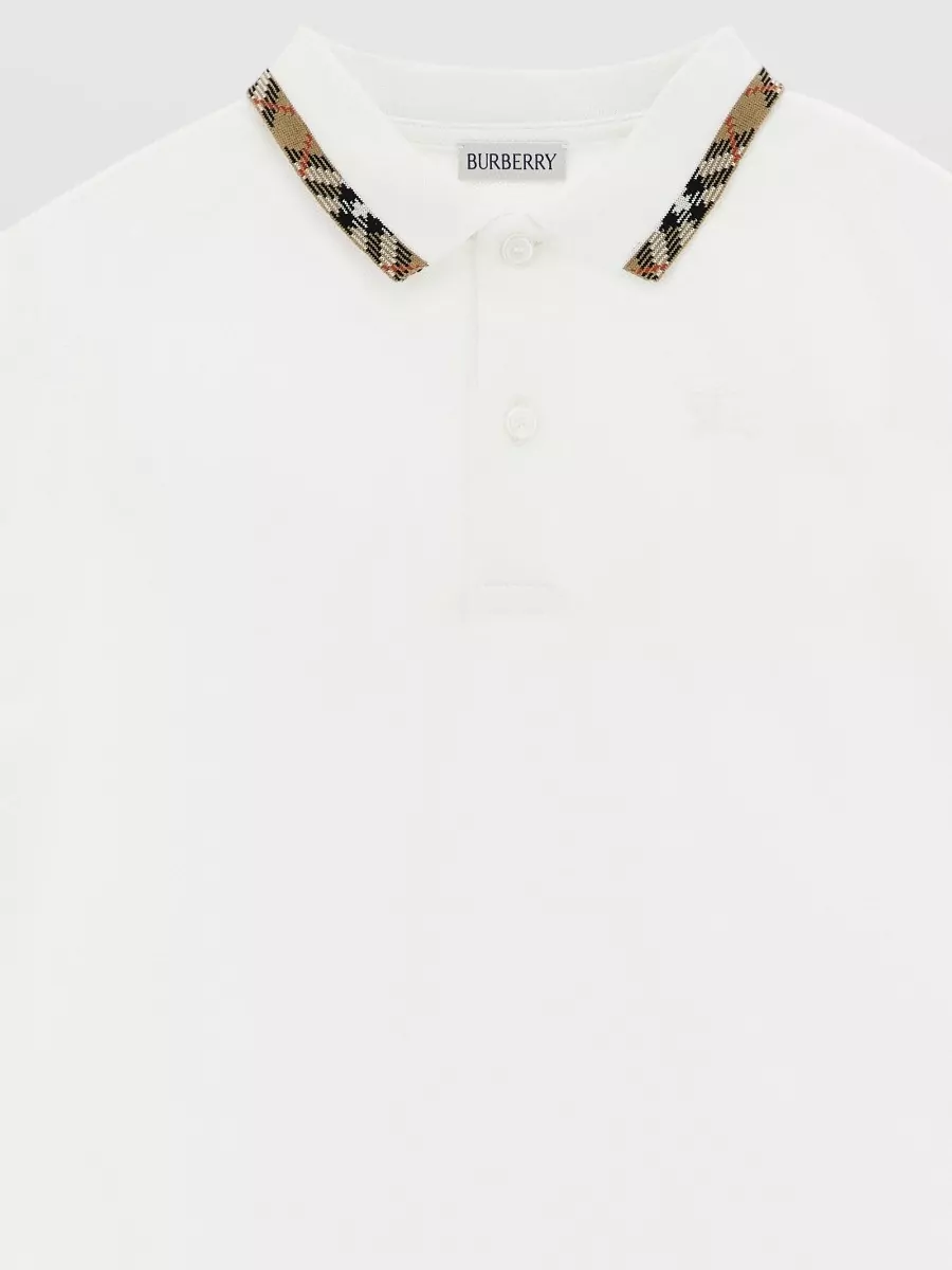 Burberry Cotton Piqué Short-Sleeve Polo Shirt