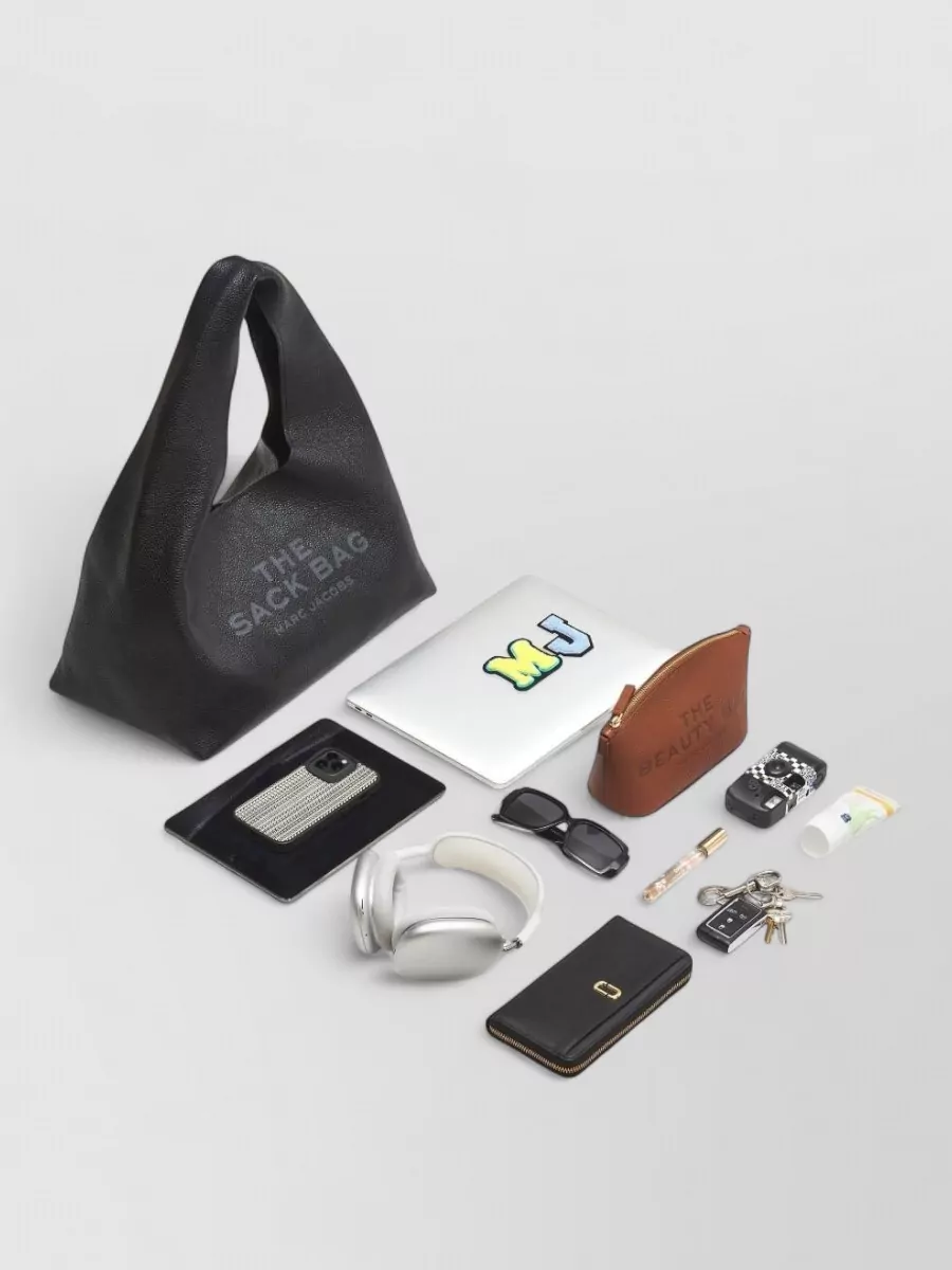 Marc Jacobs Sack Shoulder Bag Diamond Detail Patchwork Design