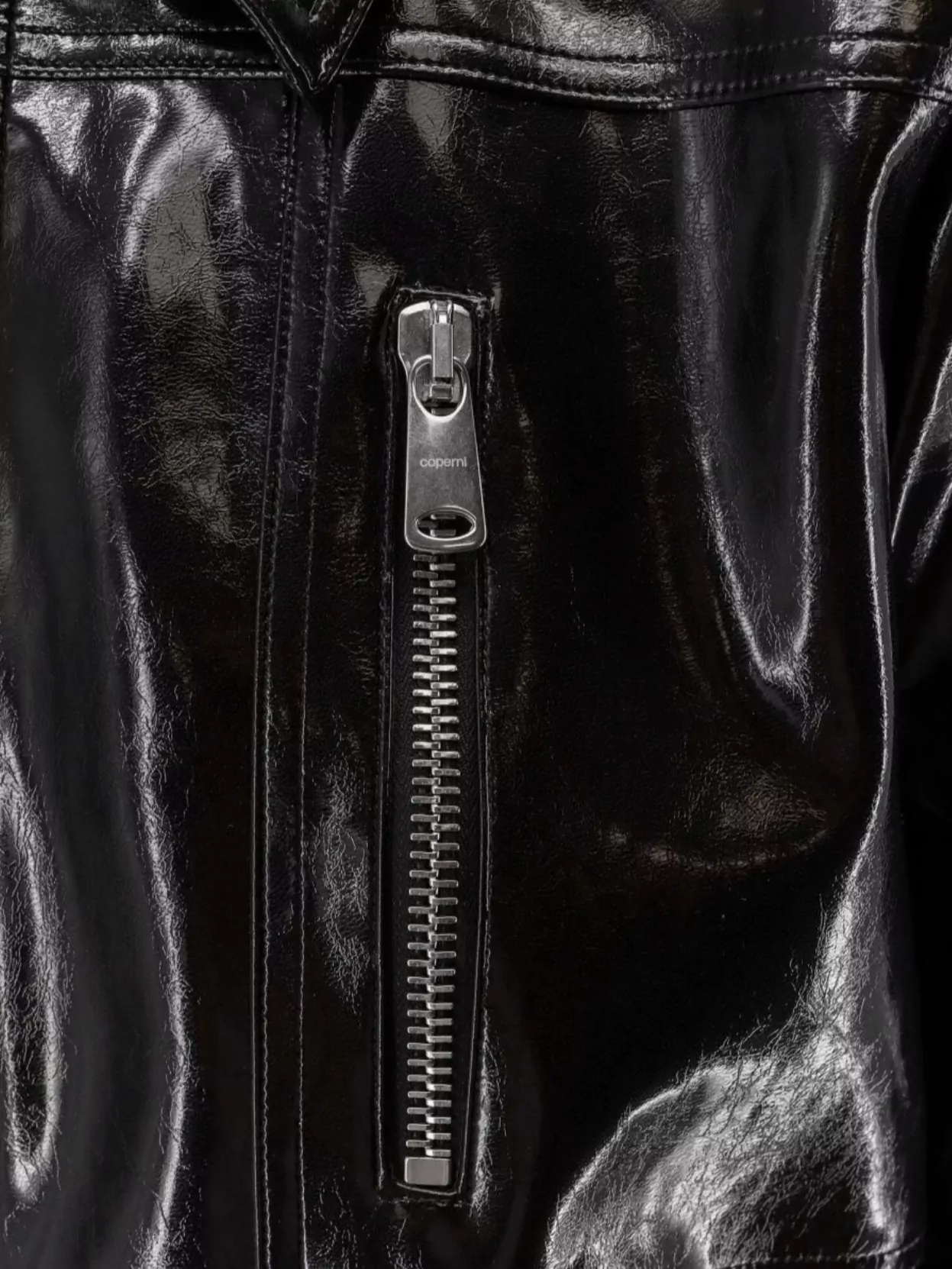 Coperni Organic Polyurethane Jacket Featuring Shiny Finish