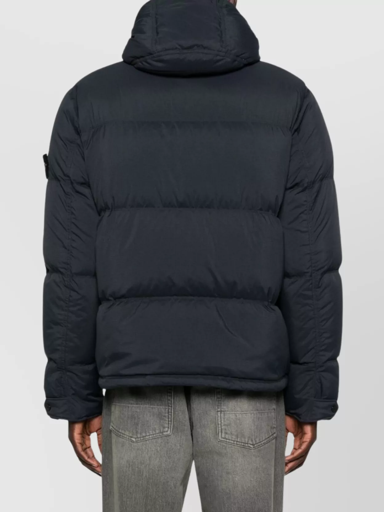 Stone Island Versatile Hooded Jacket Drawstring Hem