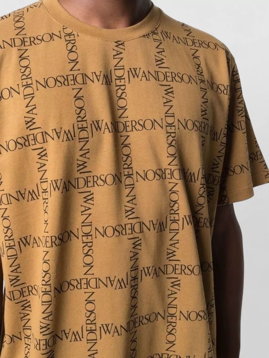Jw Anderson Logo-Print Oversized T-Shirt