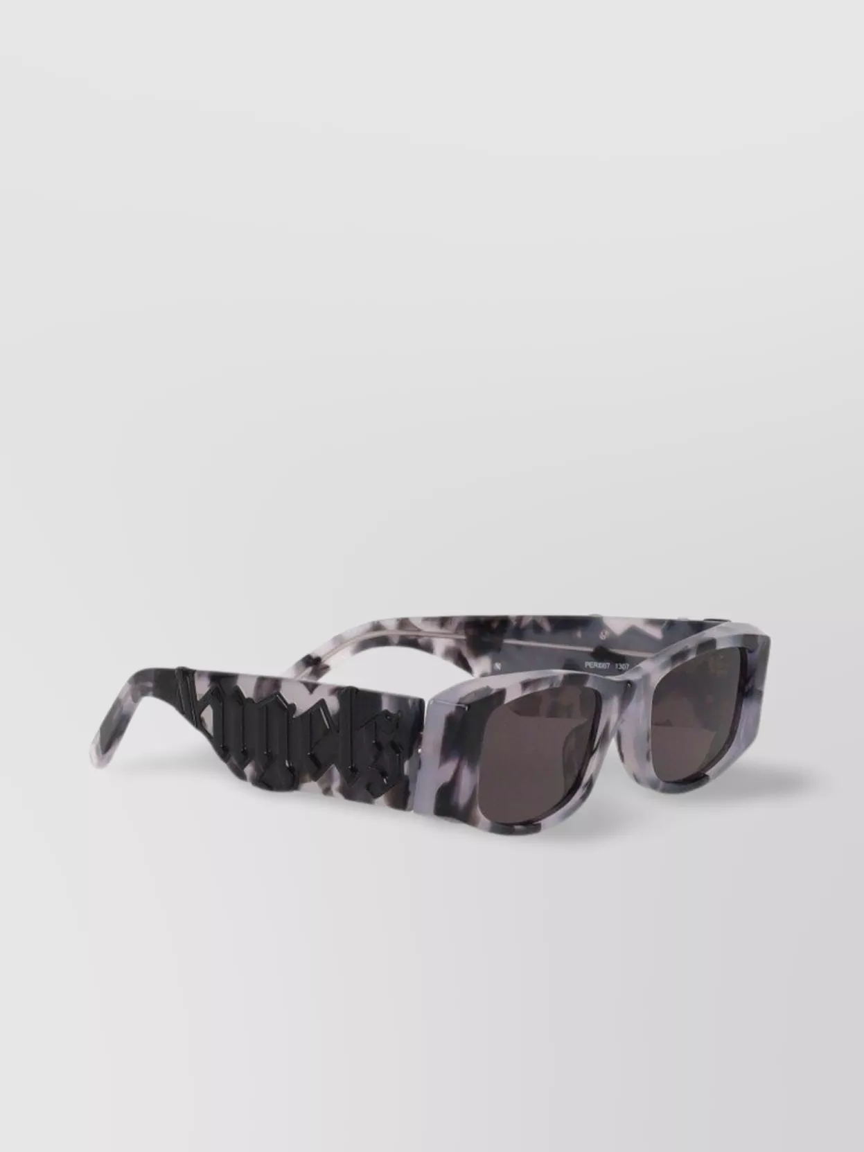 Palm Angels Rectangular Shell Frame Sunglasses