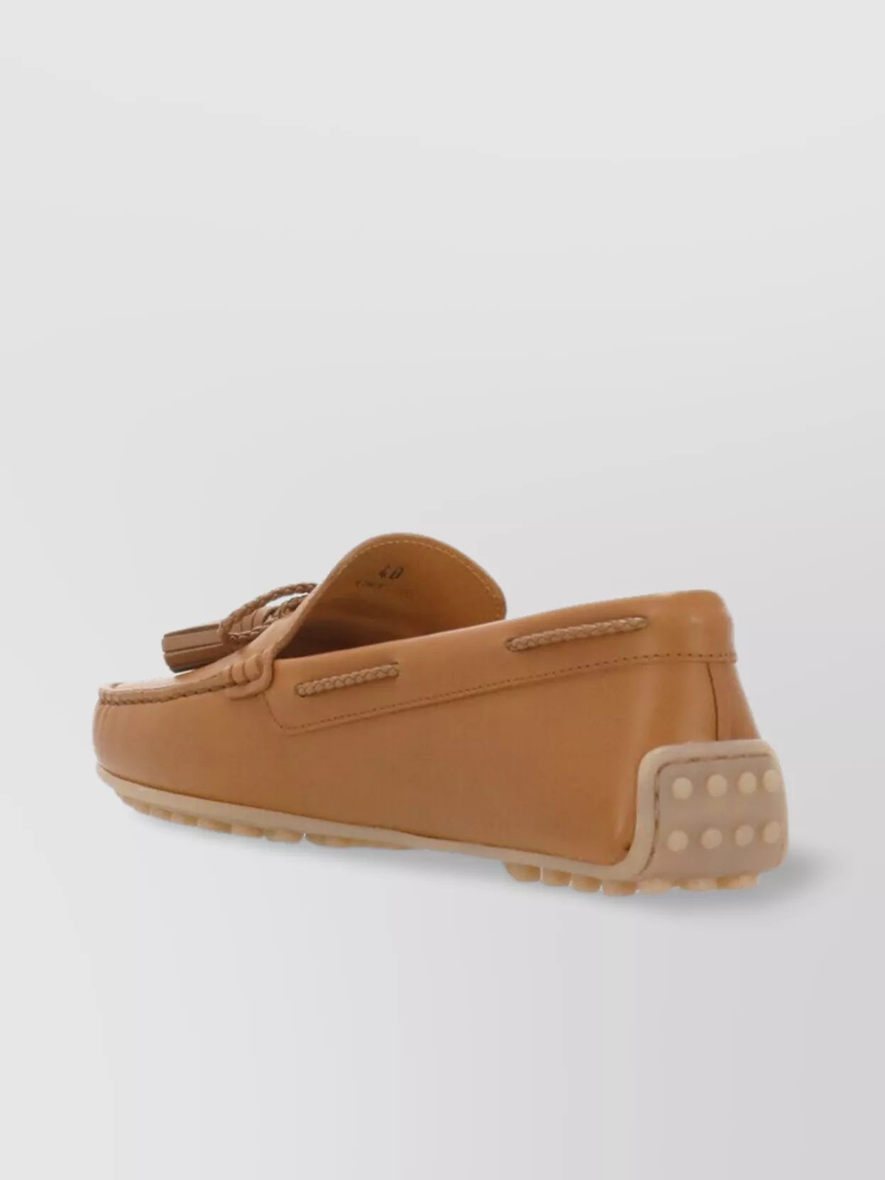 Tod's Loafers With Braided Detail And Front Bow