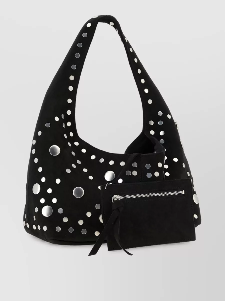 Vivienne Westwood Leather Studded Shoulder Bag
