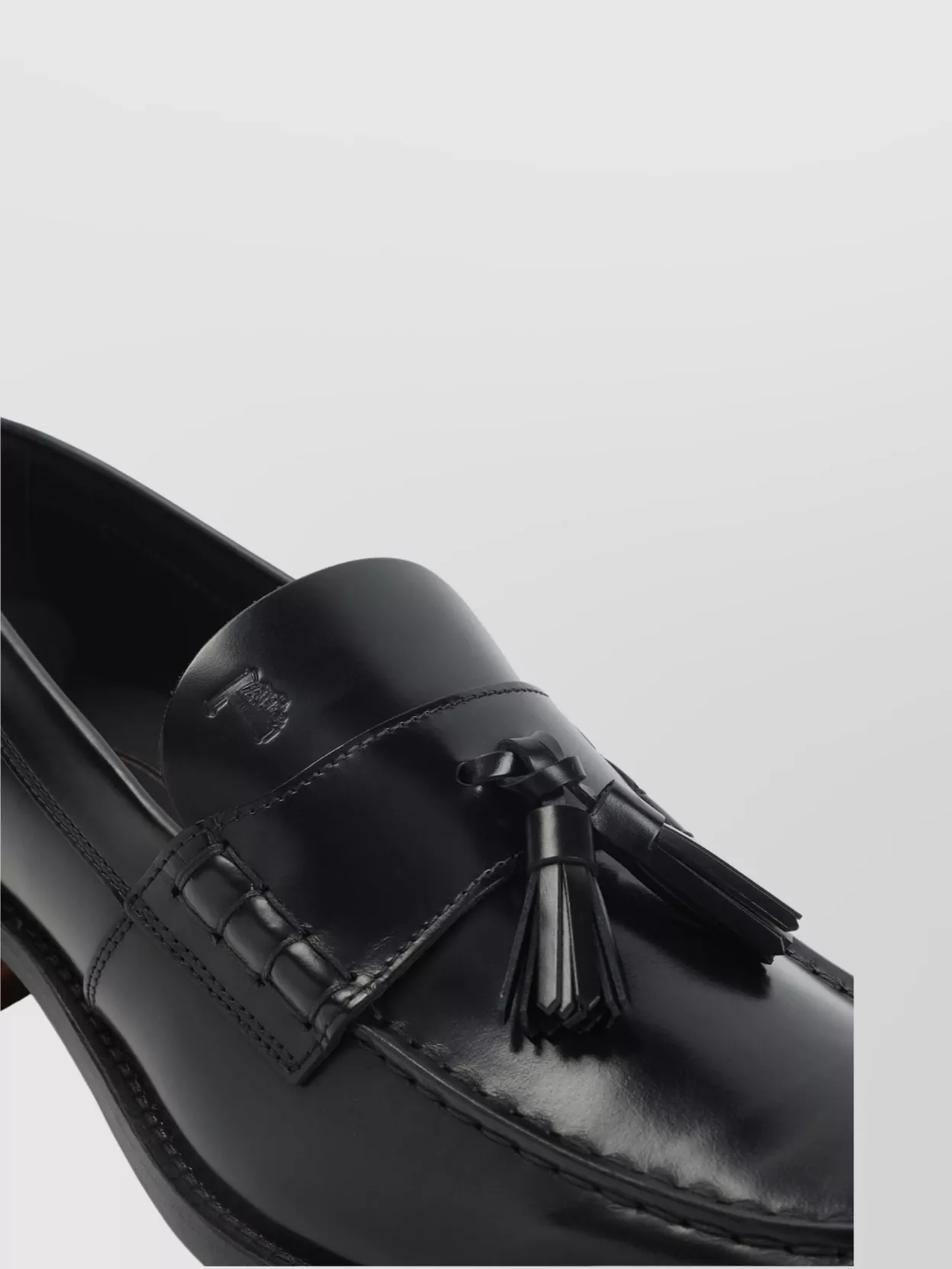 Tod's Nappa Leather Loafer Tassel Detail