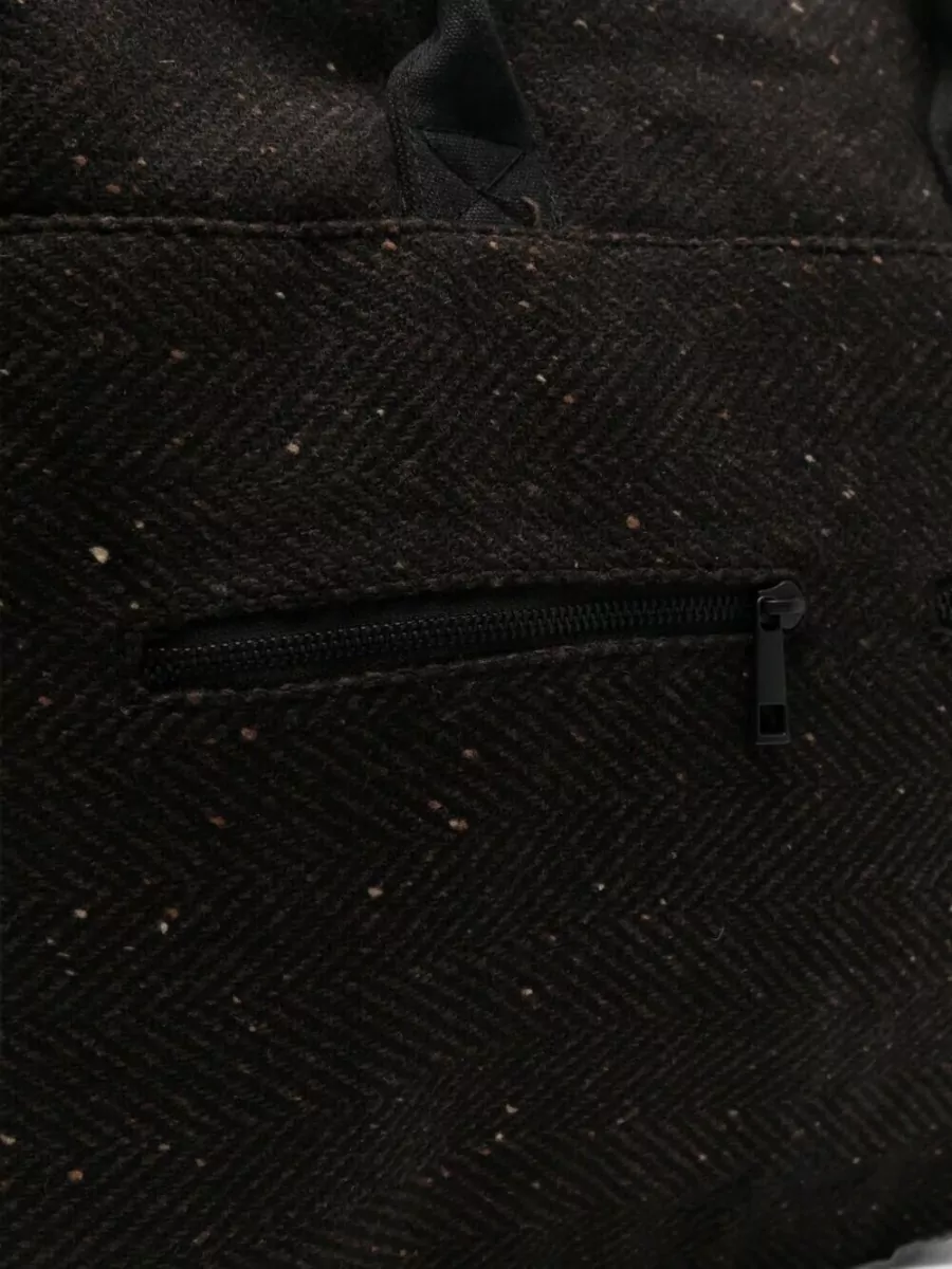 Les Deux Herringbone Tote Bag