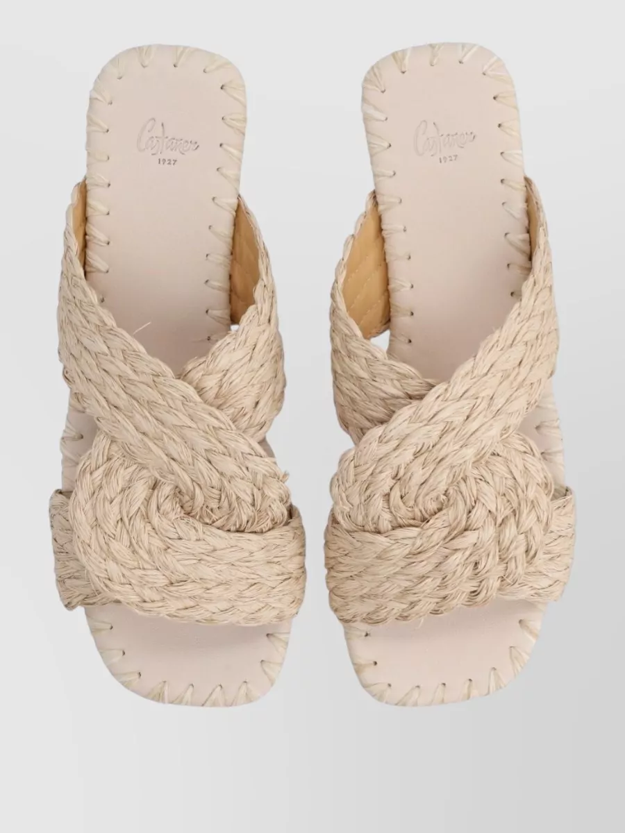 Castaner Raffia Sandals