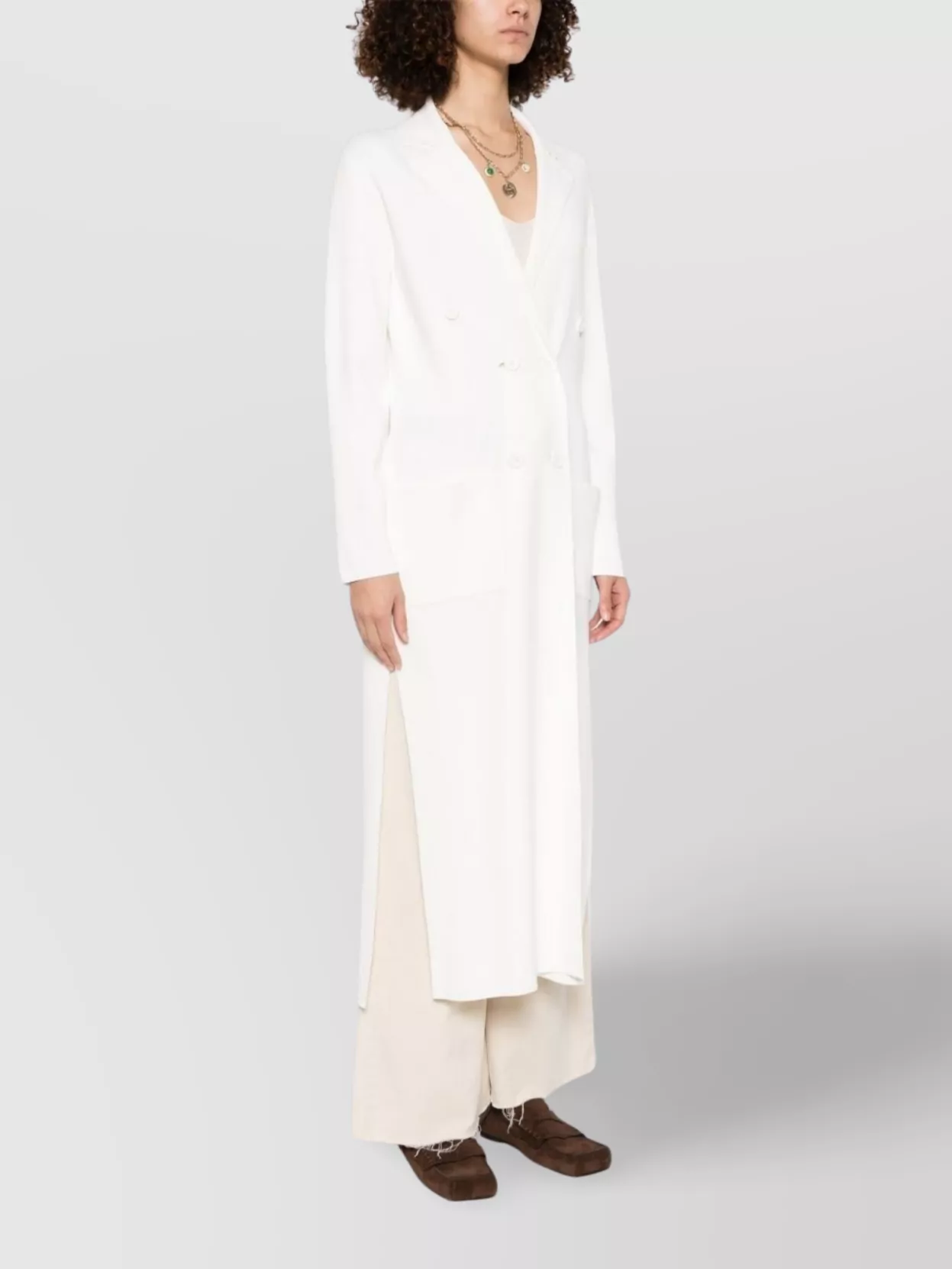 P.a.r.o.s.h Parosh Double Breasted Coat
