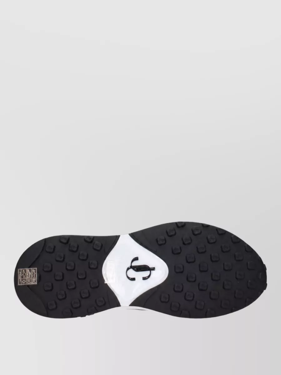Jimmy Choo Fabric Low-Top Sneakers
