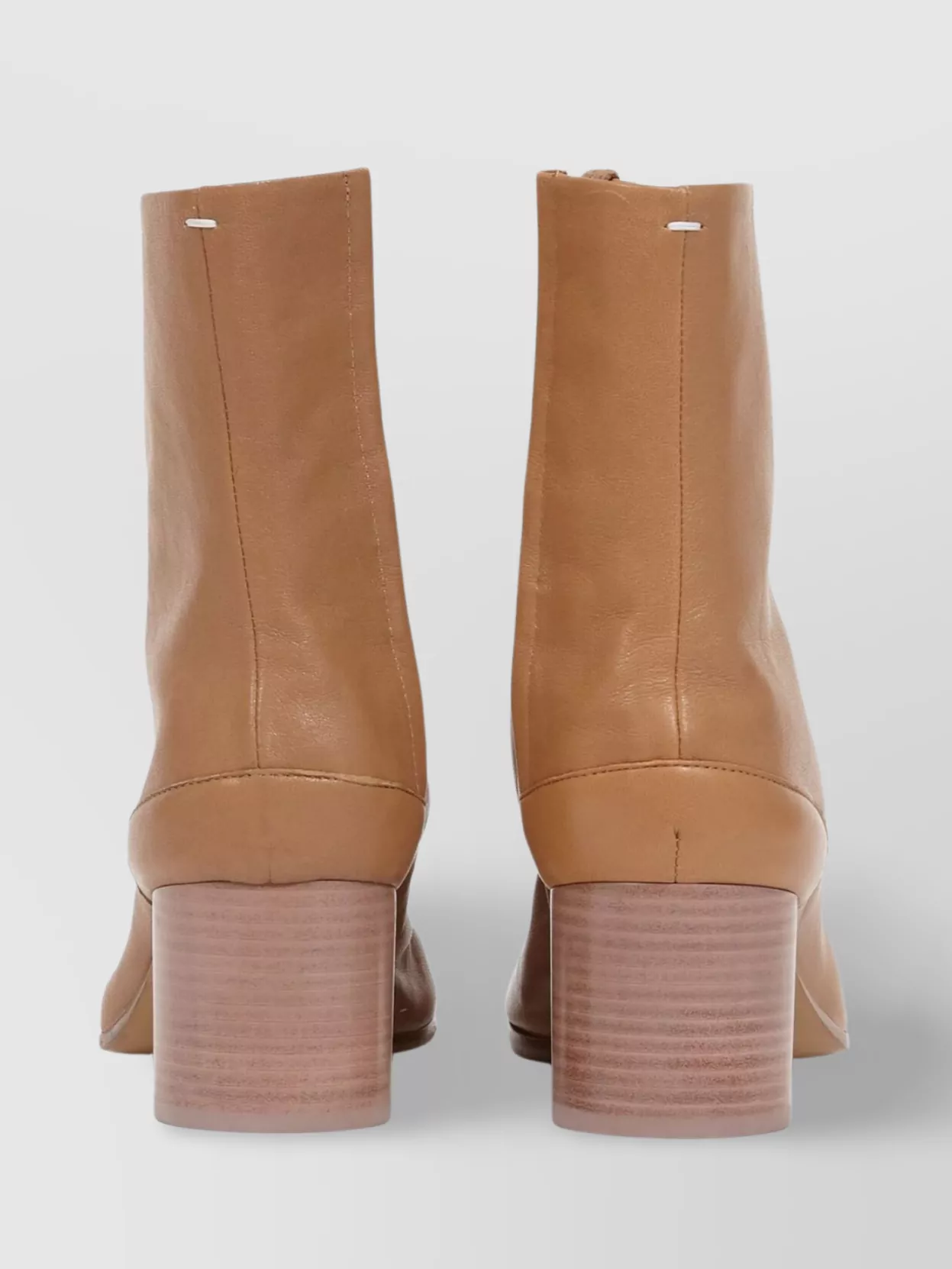 Maison Margiela Tabi 60Mm Leather Ankle Boots
