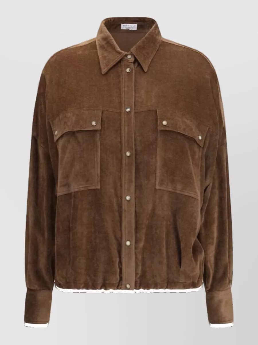 Brunello Cucinelli patterned shirt