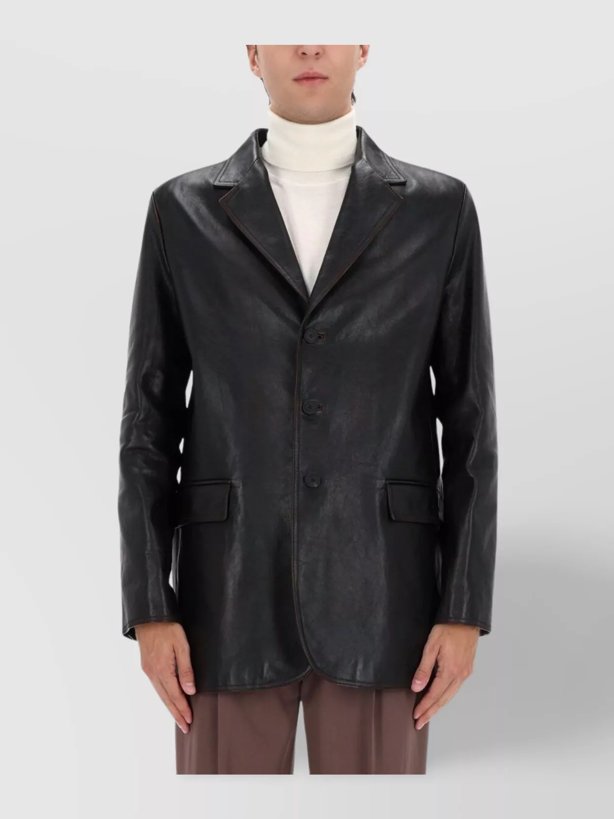 Gucci Long Sleeve Single-Breasted Jacket And Pockets