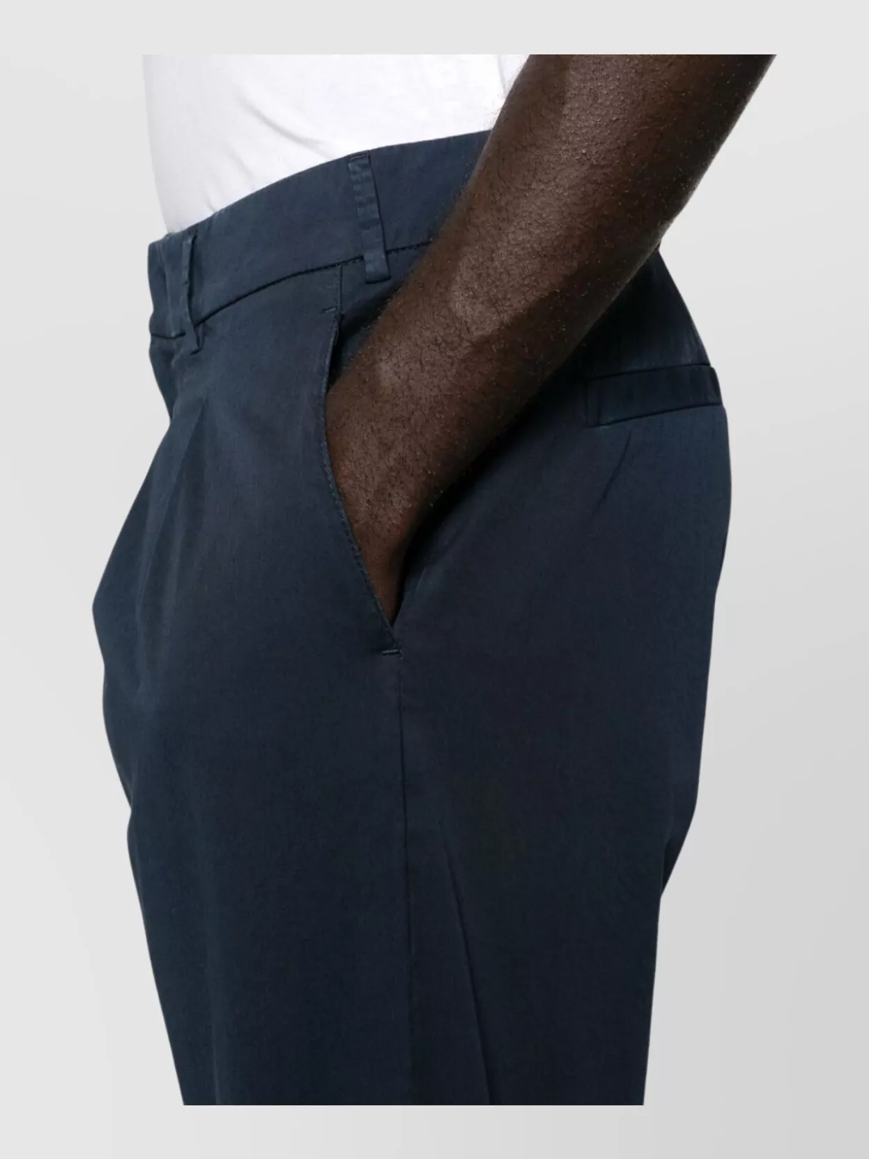 Dondup Tailored Trousers With Pockets And Cuffs