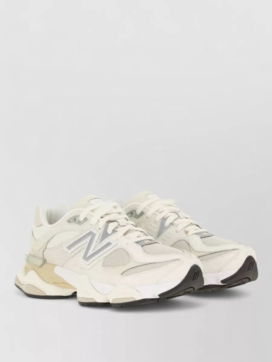 New Balance Leather Mesh 9060 Low-Top Sneakers