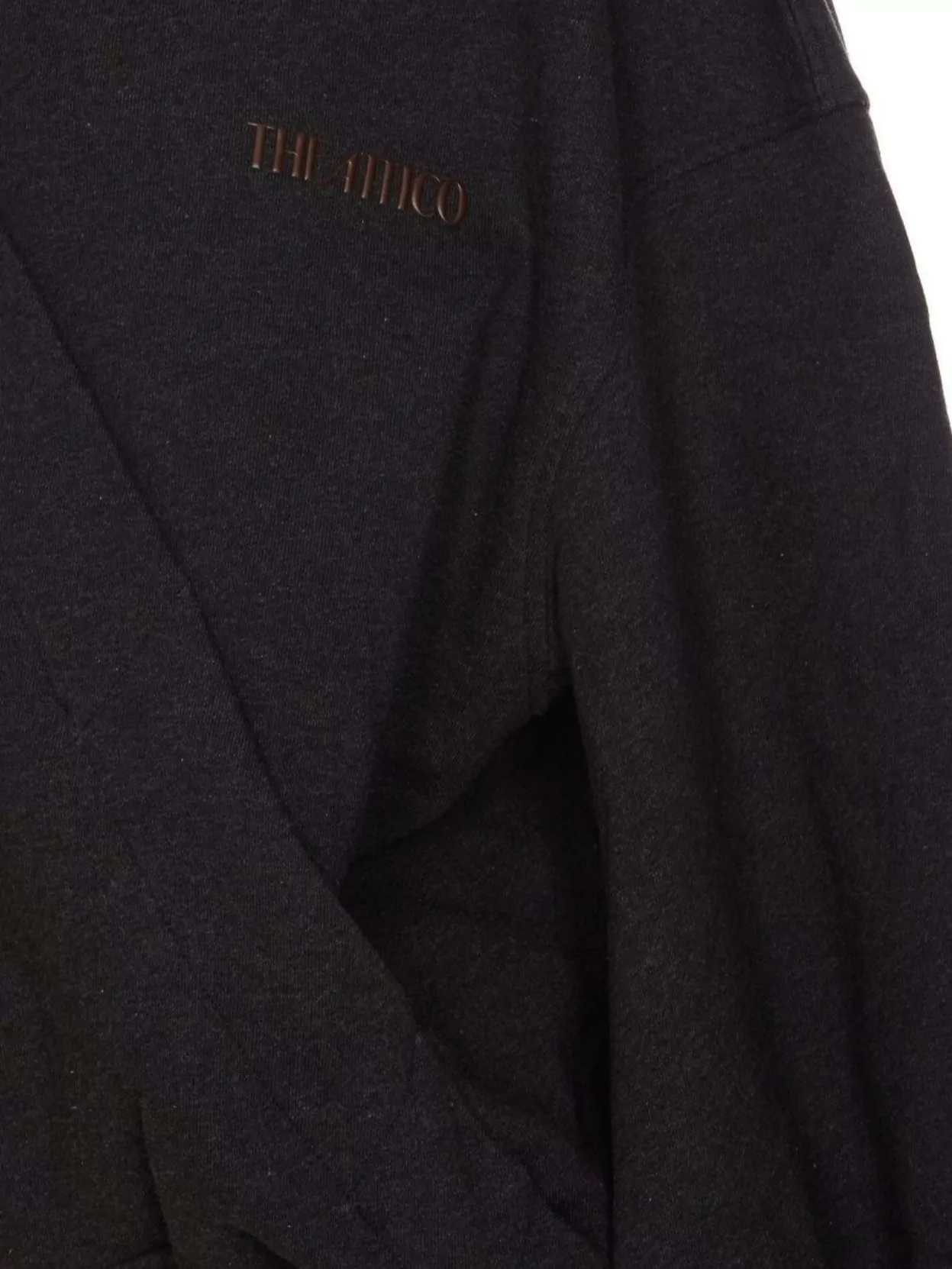 Shop Attico Zip Up Hoodie Hooded Design