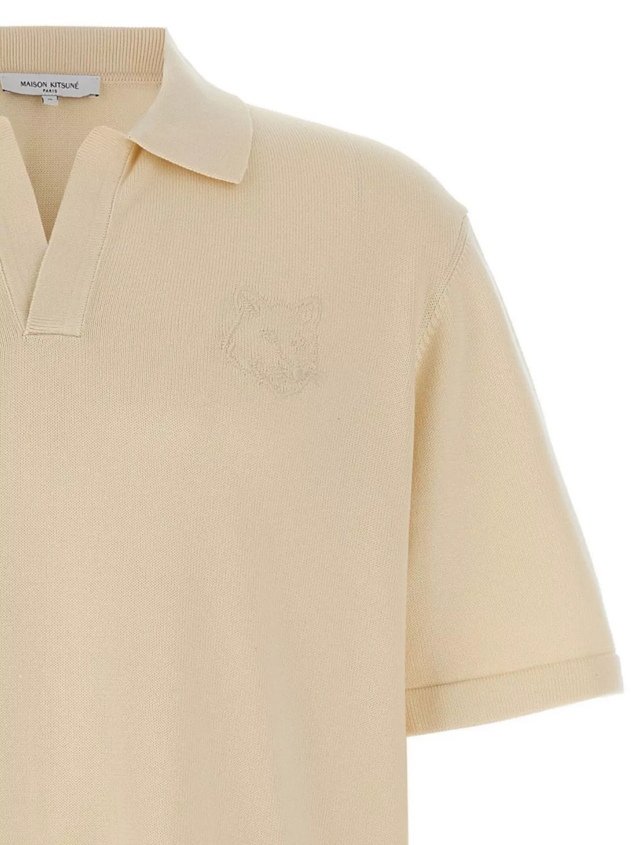 Maison Kitsuné 'Fox Head' Polo Shirt