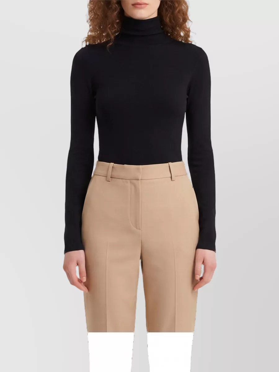 Gucci high-neck long-sleeve stretch jersey top