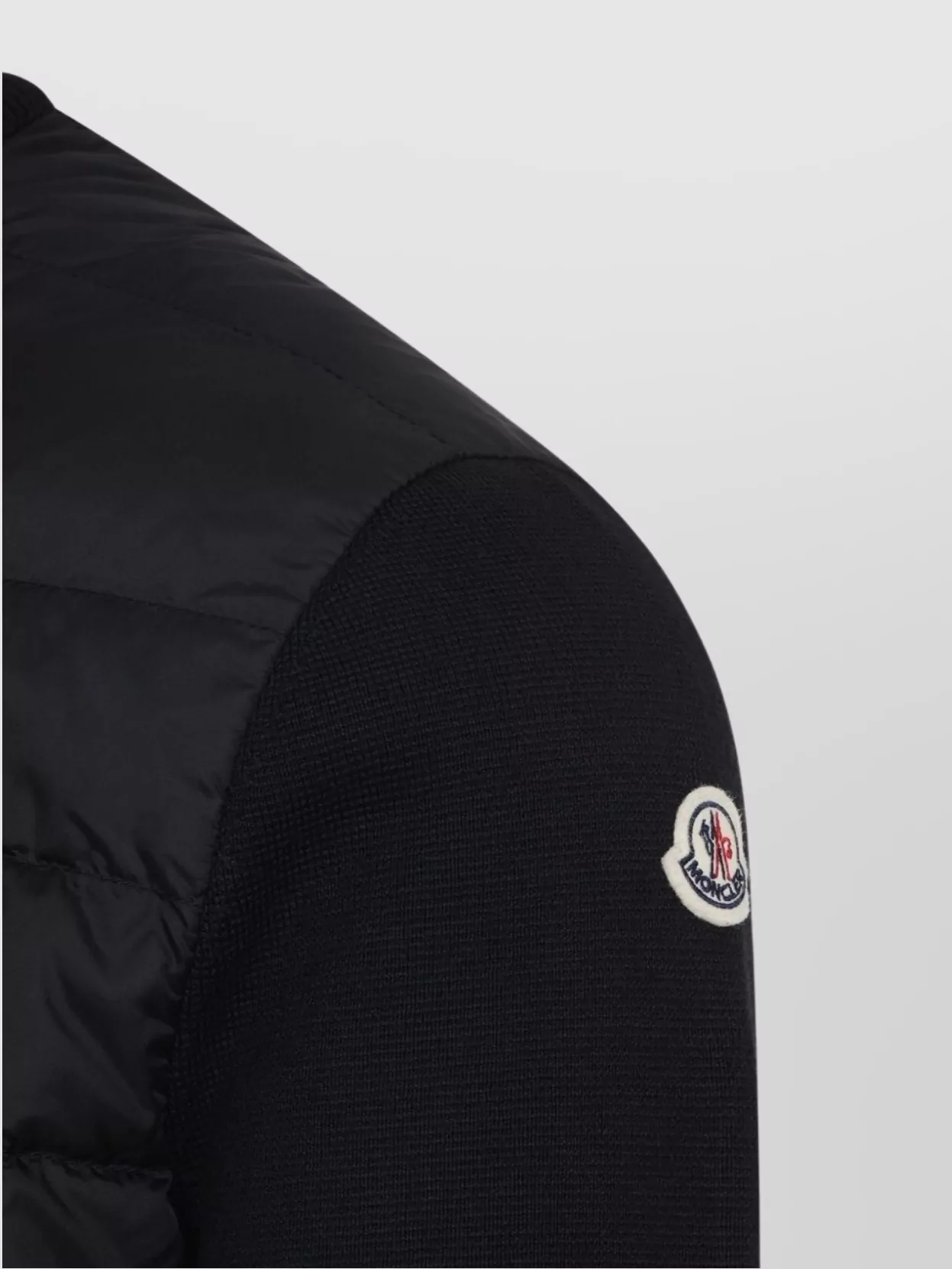 Moncler Padded Front Knit Cuffs
