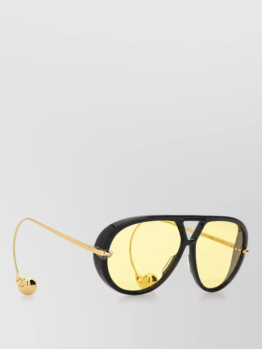 Bottega Veneta Aviator Drop Sunglasses